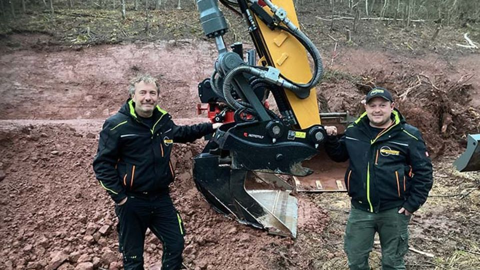 Rototilt Schnellwechsler
