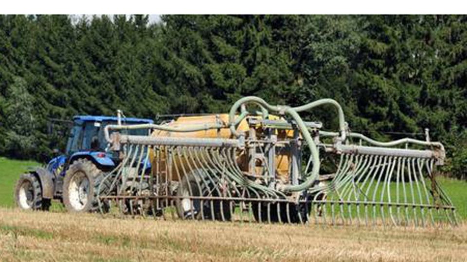 Feld Düngung