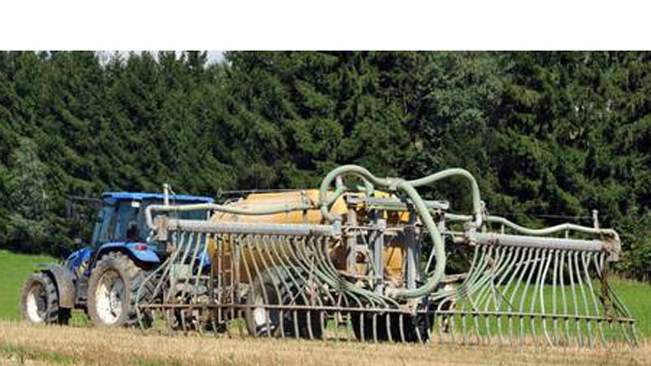 Feld Düngung