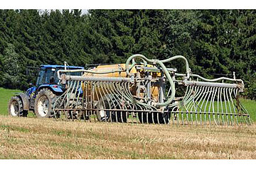Feld Düngung