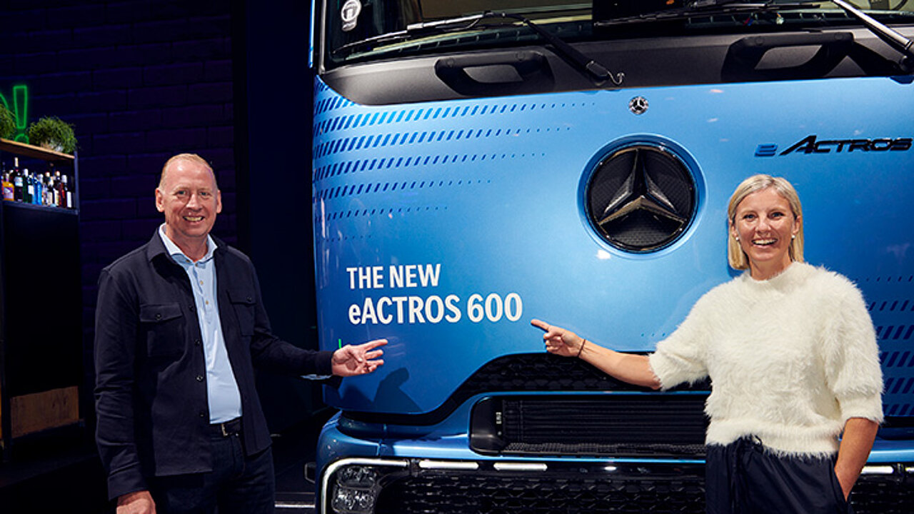 Simon Loos bestellt 75 Mercedes-Benz eActros 600