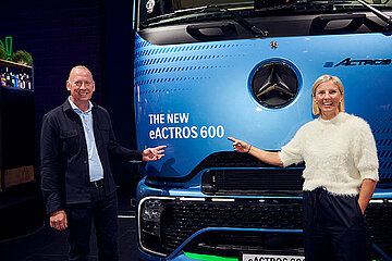 Simon Loos bestellt 75 Mercedes-Benz eActros 600