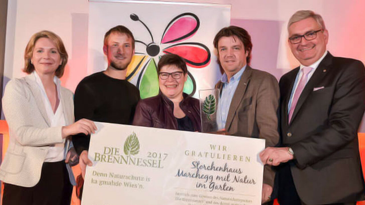 Übergabe Auszeichnung