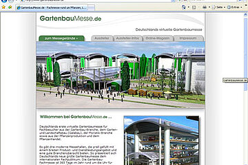 Messegelände der GartenbauMesse