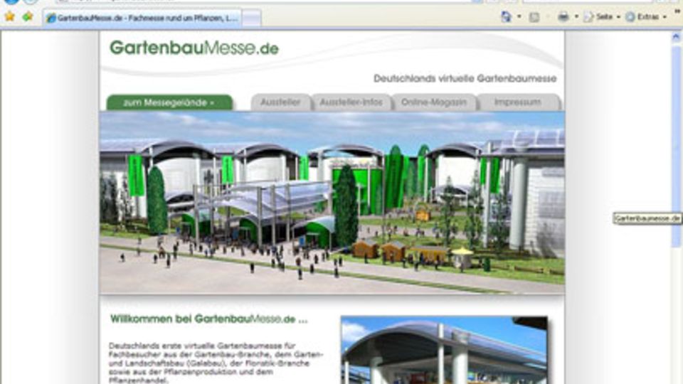 Messegelände der GartenbauMesse