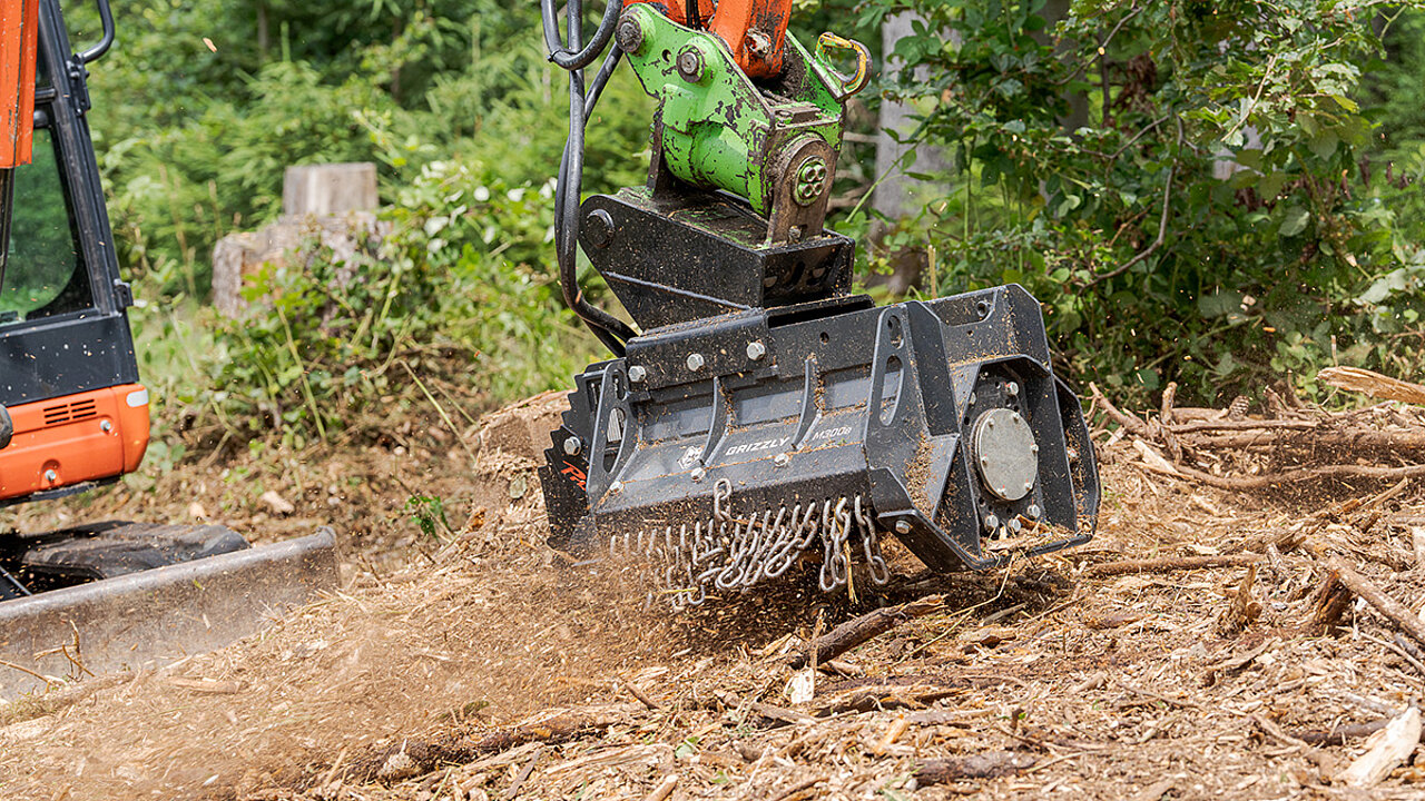 Baggermulcher Grizzly M300e