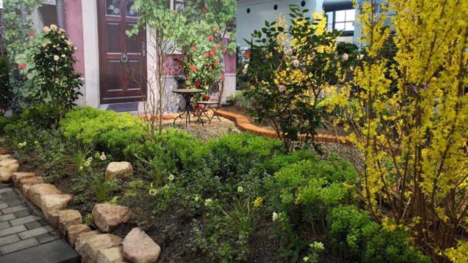 Vorgarten im Landhausstil