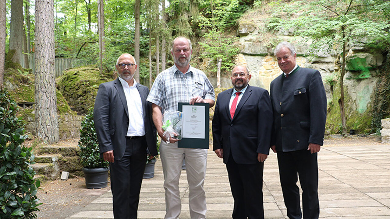 Rudolf Klingshirn, Günter Stroh, Gerhard Zäh und Michael Karrer