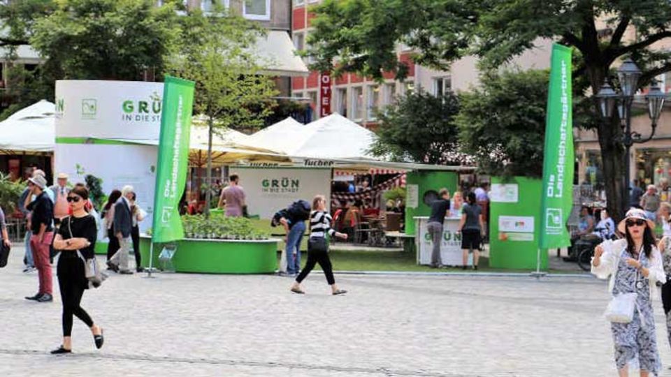 Grün in die Stadt