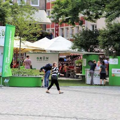 Grün in die Stadt