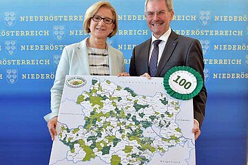 Johanna Mikl-Leitner und Karl Wilfing