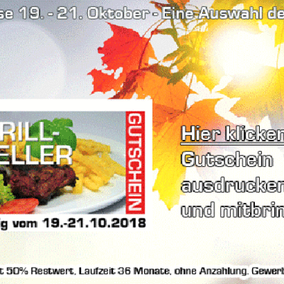 Grillteller-Gutschein