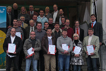 Gruppenfoto der Absolventen