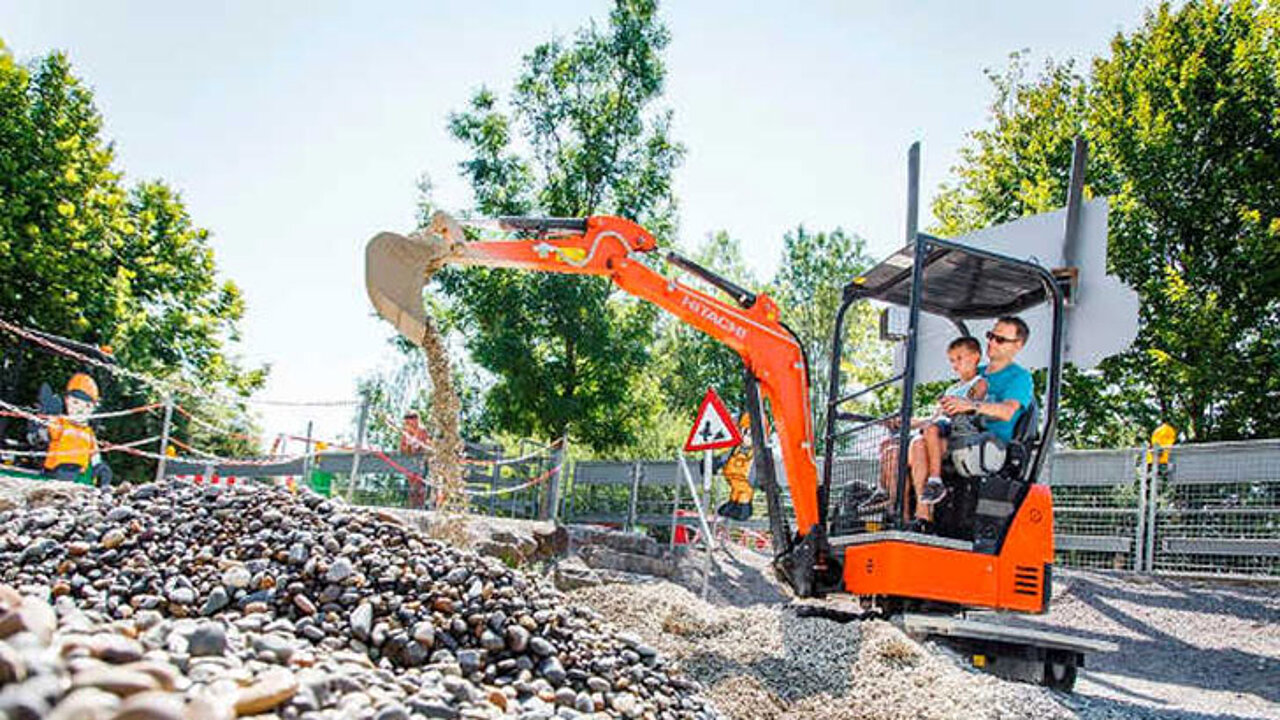 Hitachi-Minibagger