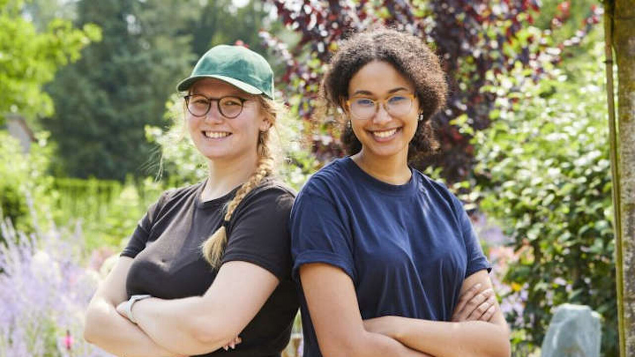 Azubis im Gartenbau