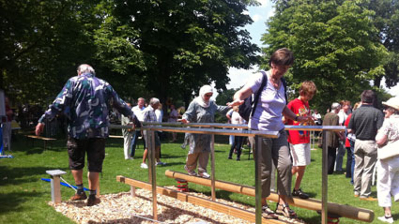 Bewegungsparcours von playparc-4Fcircle