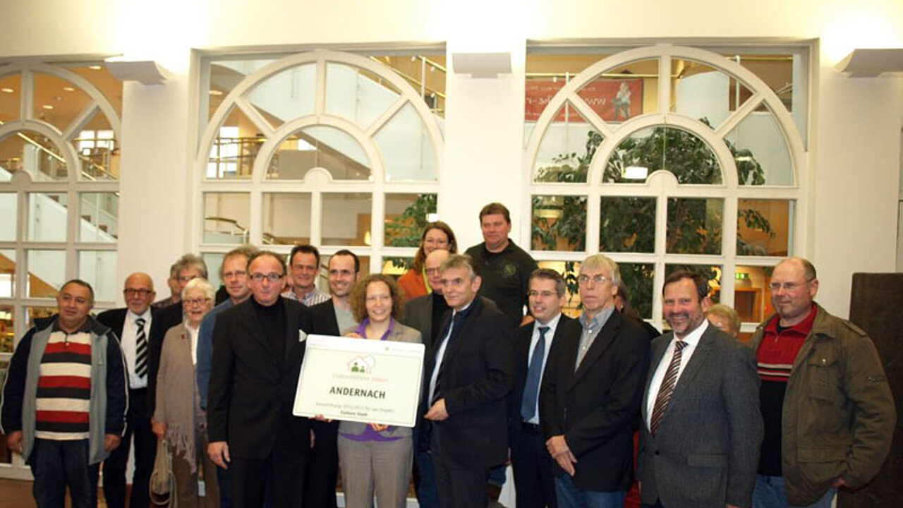 Ortstermin in Andernach