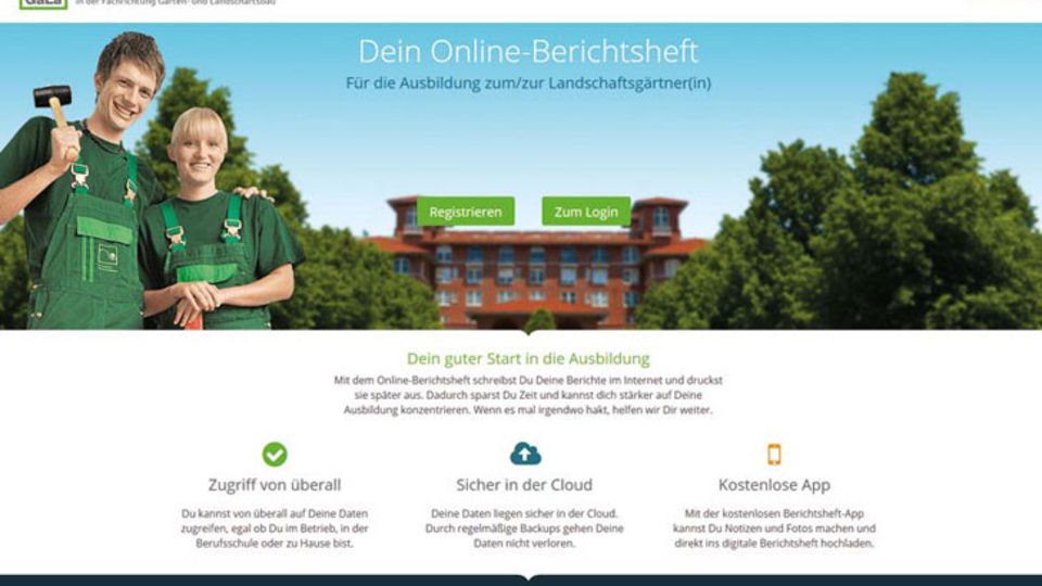 Onlineberichtsheft