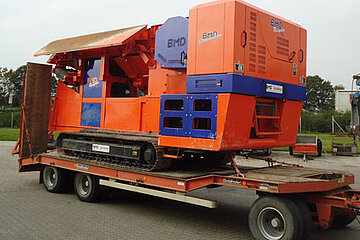 Brecheranlage Raupenfahrwerk