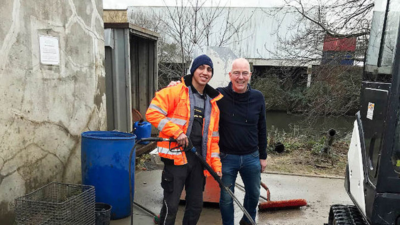 Olaf Nagel und Darvin Gonzales