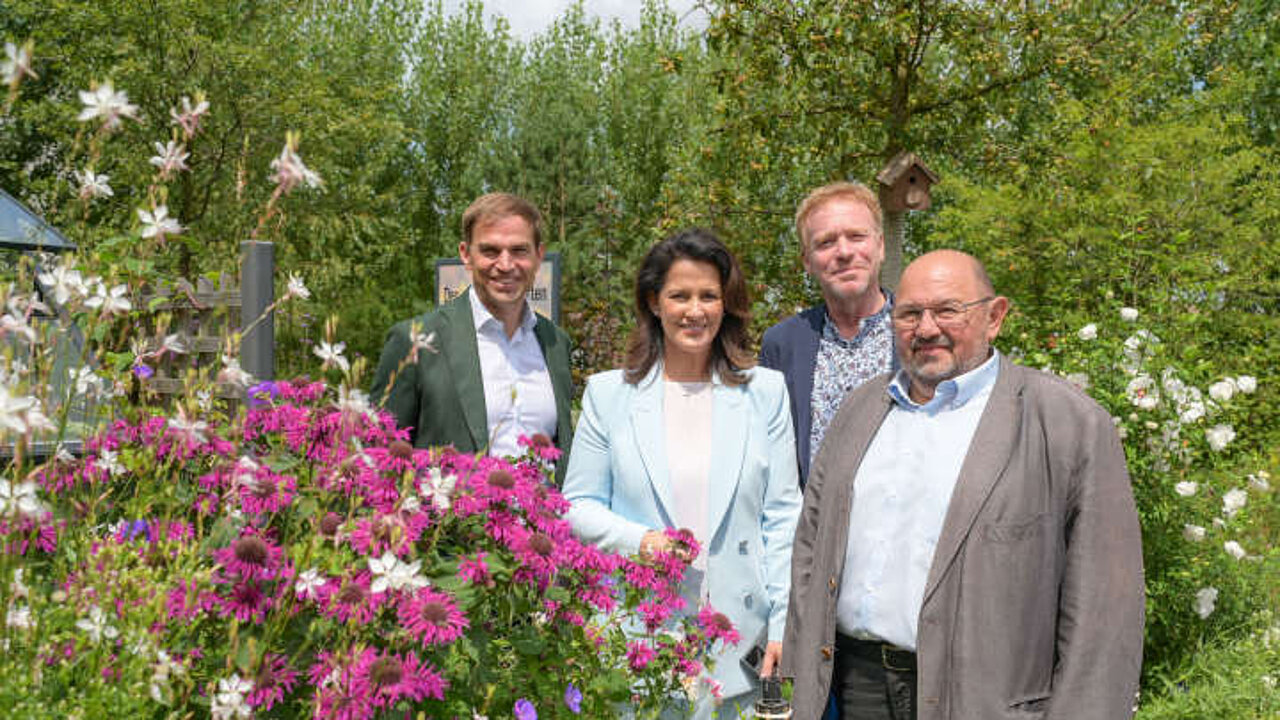 Auf der Landesgartenschau