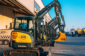 Hyundai Minibagger CR Rental