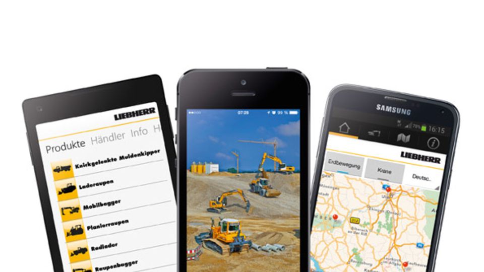 Liebherr-Mietpartner-App