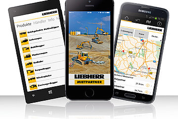 Liebherr-Mietpartner-App