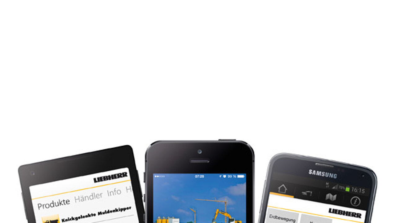 Liebherr-Mietpartner-App