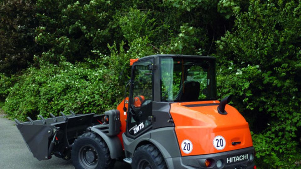 Hitachi Lackierung