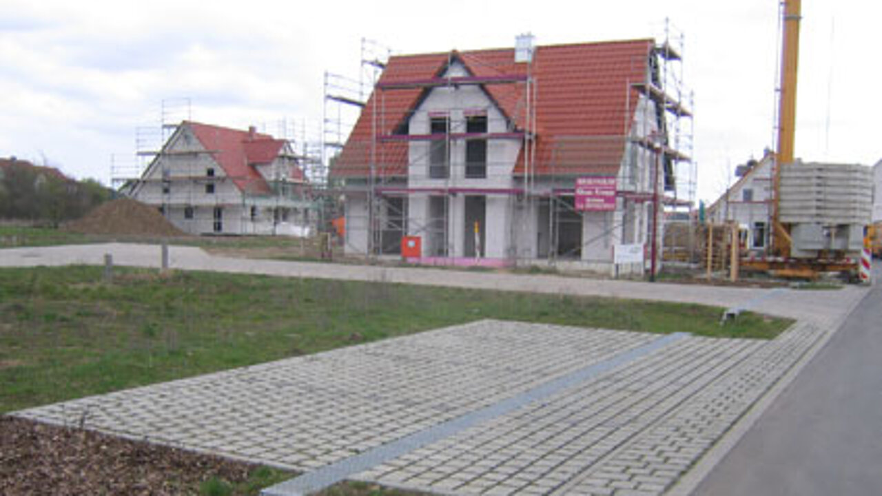 Platz sparenden Versickerung