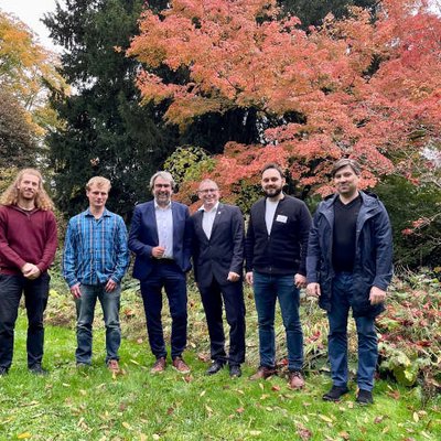 Philipp Lau, Niels Danielmeier, Martin Thieme-Hack, Alexander Tilburgs, Emir Hasanagic und Sascha Döll
