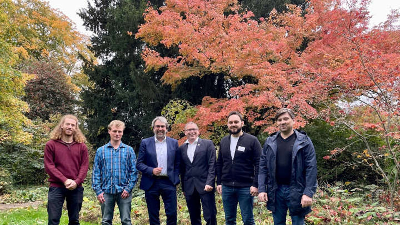 Philipp Lau, Niels Danielmeier, Martin Thieme-Hack, Alexander Tilburgs, Emir Hasanagic und Sascha Döll