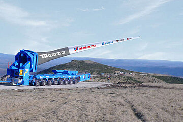 Windflügeltransporter