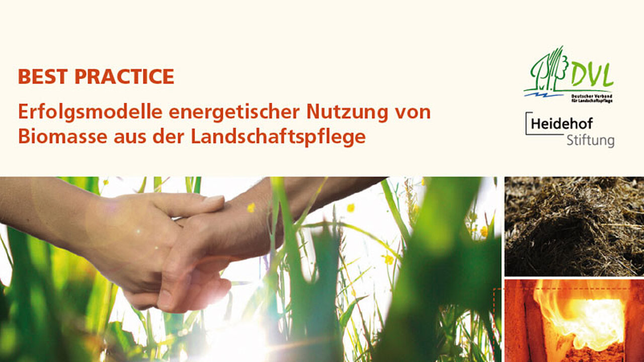 Biomasse aus der Landschaftspflege
