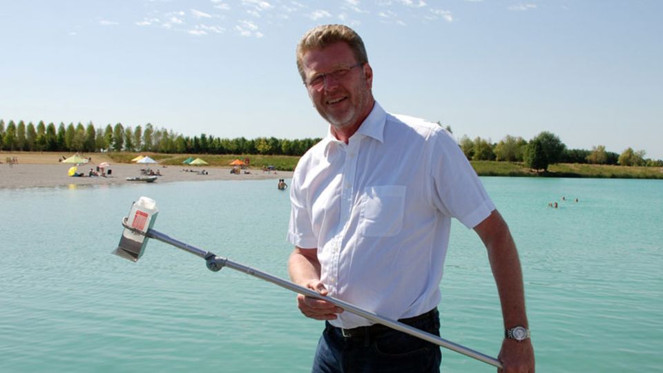 Marcel Huber Gewässerprobe
