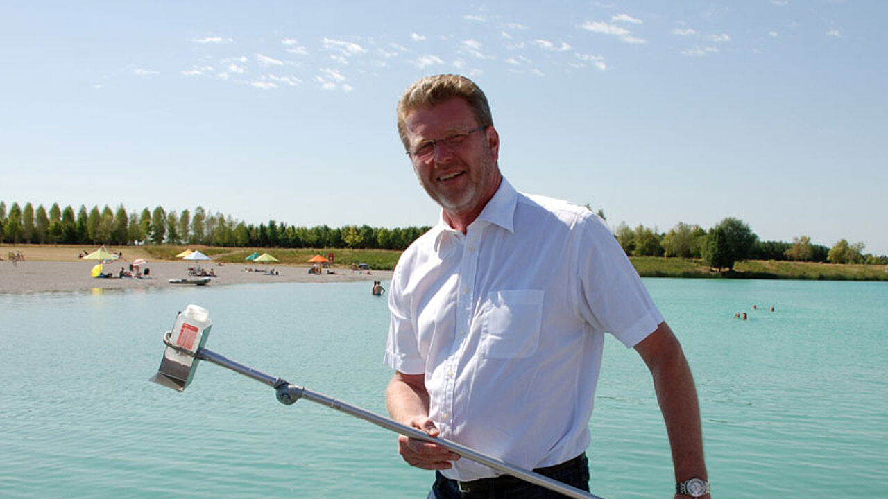 Marcel Huber Gewässerprobe