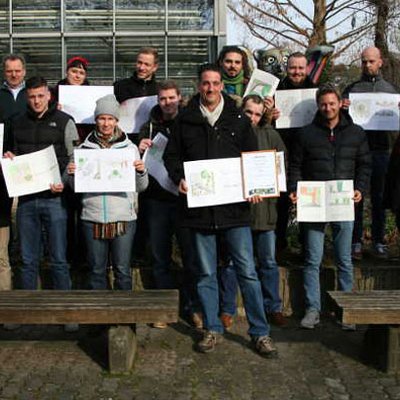 Schüler aus der Meister- und Technikerklasse