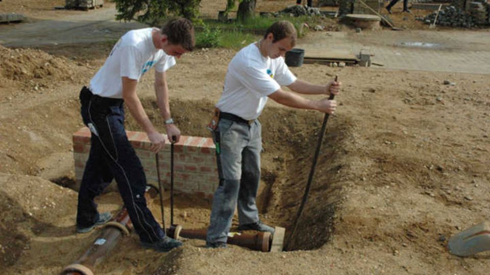 Abwasserleitungen