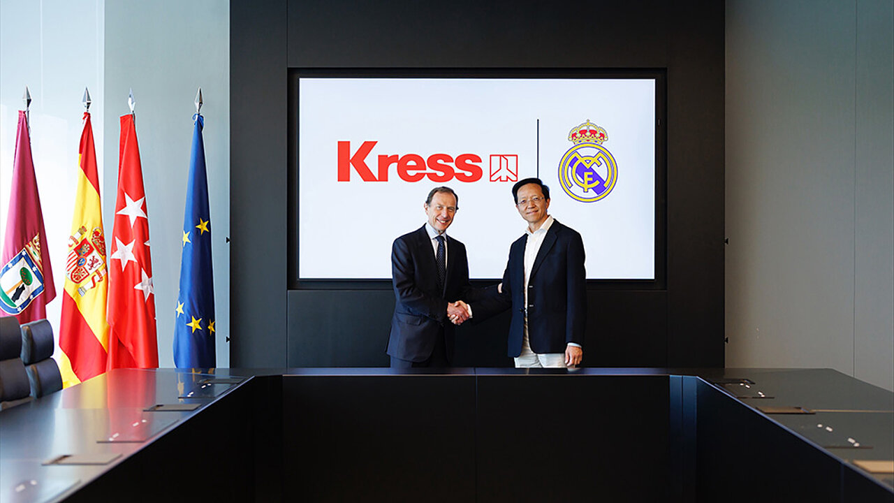 Kress und Worx begleiten Real Madrid