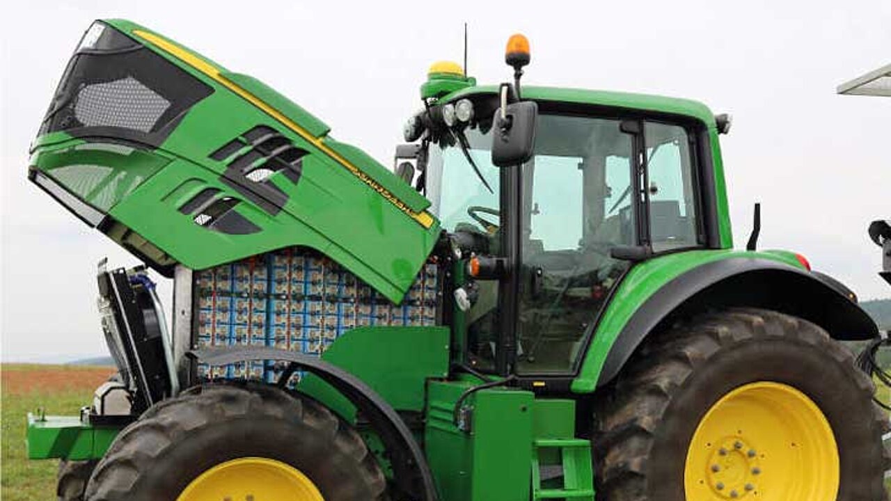 Traktor mit dem Smart AutoLub