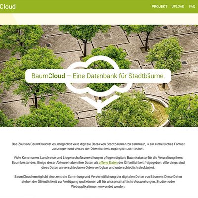 Online-Tool BaumCloud