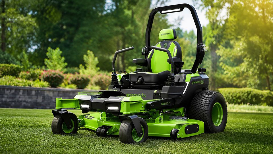 Zero-Turn Mäher von Greenworks