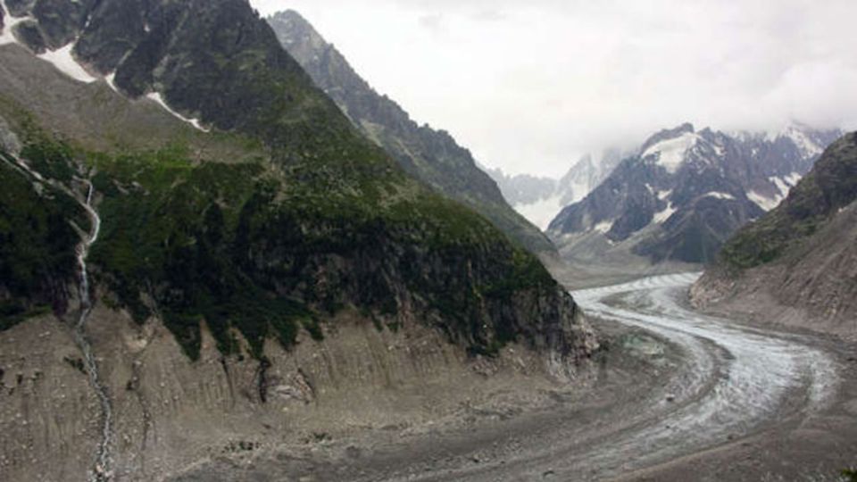 Gletscher in den Alpen