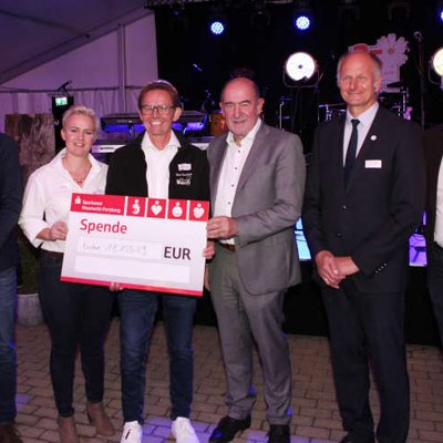 Entgegennahme der Spende