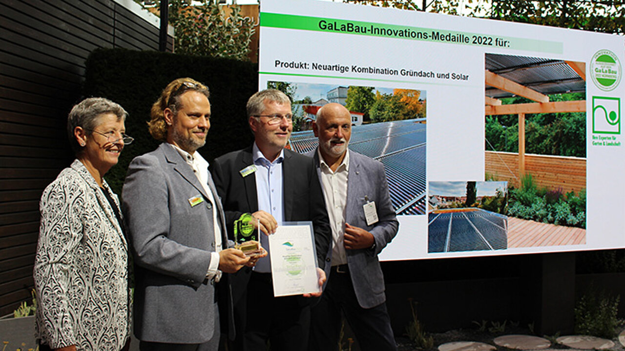 Dachbegrünung und Photovoltaik