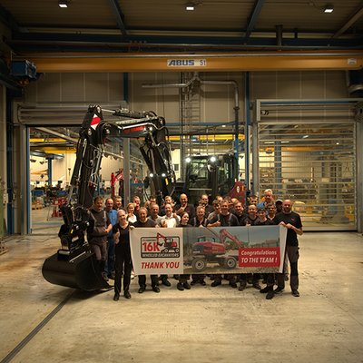 Yanmar 16.000sten Mobilbagger