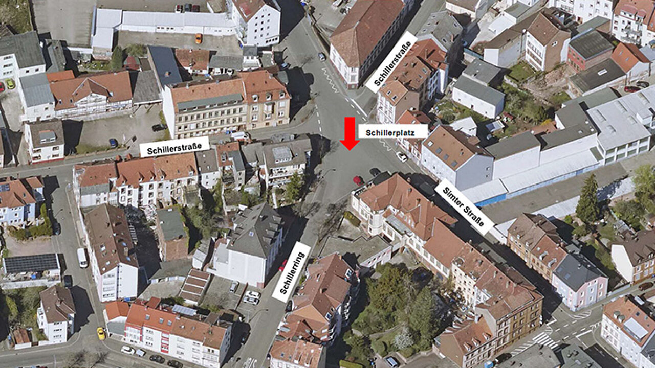 vor der Umgestaltung