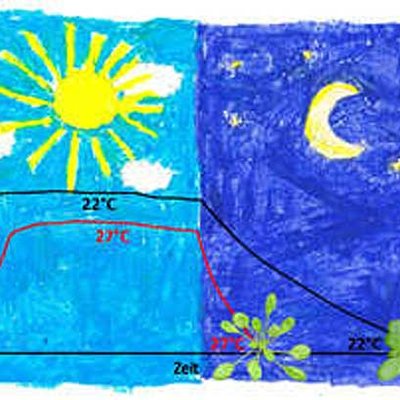 Licht und Temperatur