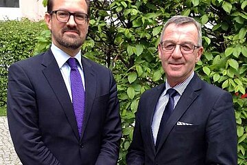 Bertram Fleischer und Jürgen Mertz